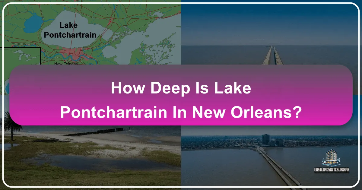 How Deep Is Lake Pontchartrain in New Orleans?