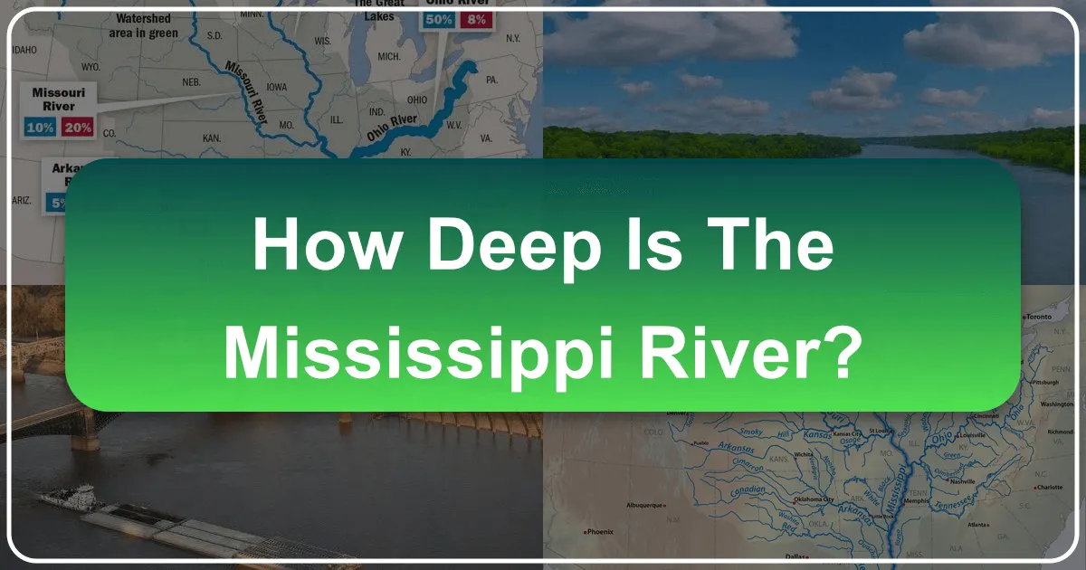 How Deep Is the Mississippi River? An Epic Journey Along America's Liquid Spine