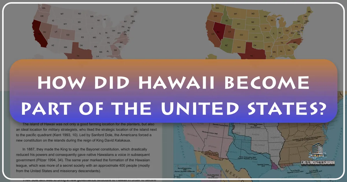 how did hawaii become part of the united states