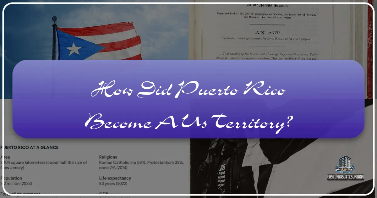 how did puerto rico become a us territory
