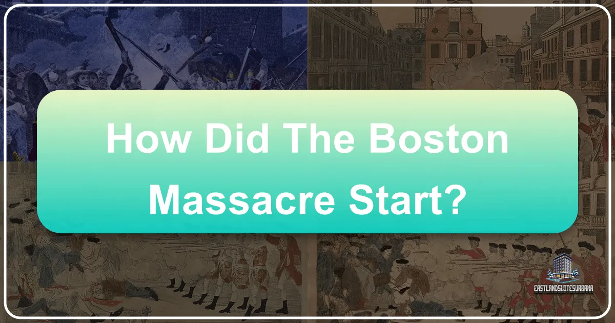 How Did the Boston Massacre Start?