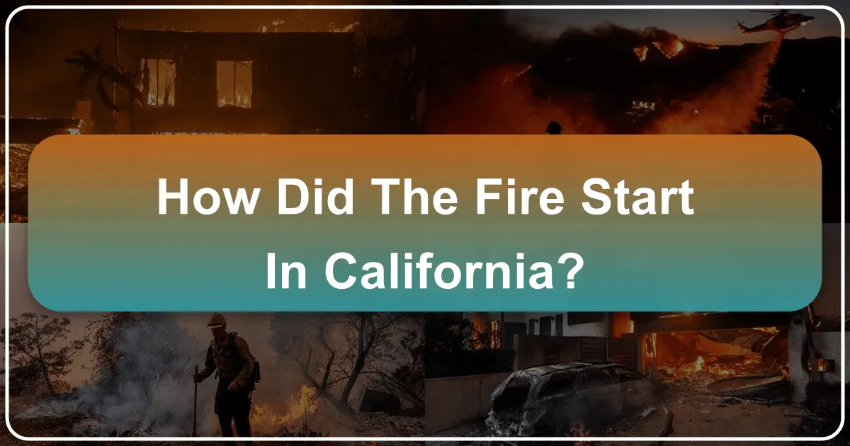 How Did the Fires Start in California? Understanding the Causes and Impact on Travel