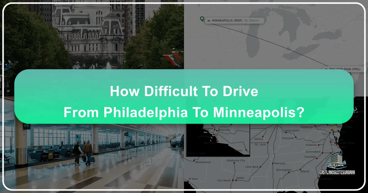 How Difficult To Drive From Philadelphia To Minneapolis?