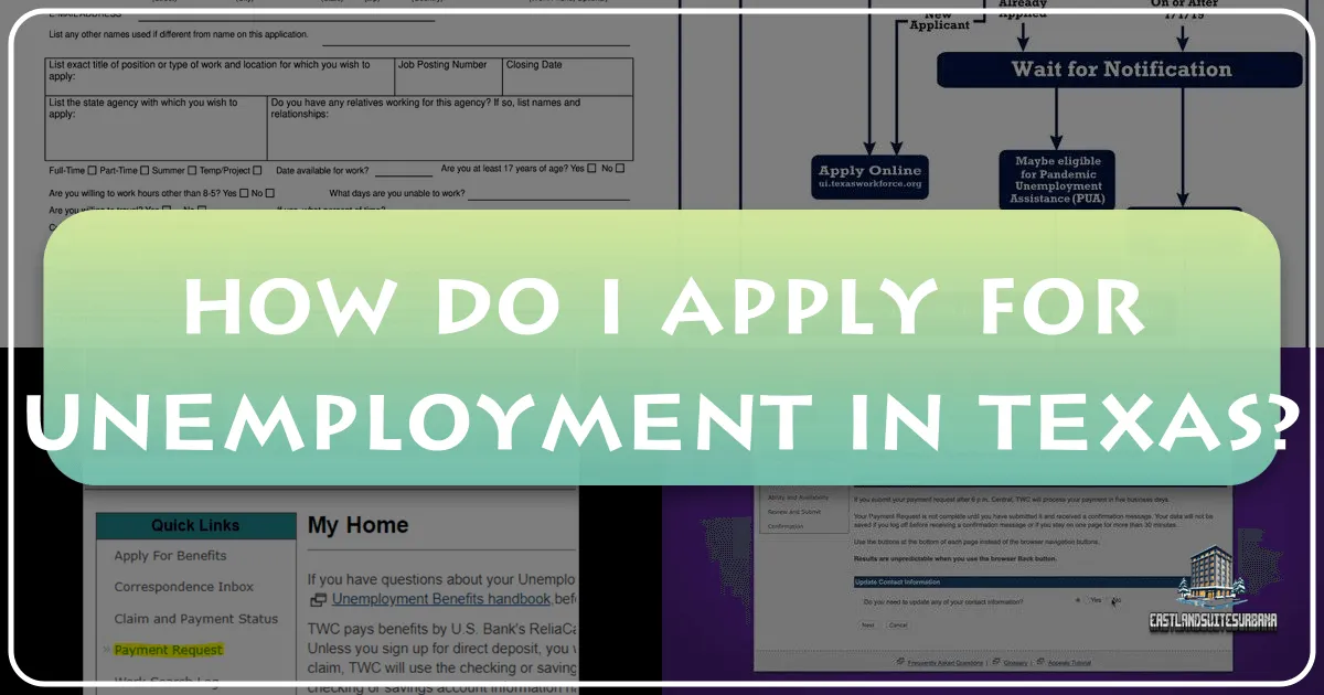 How Do I Apply For Unemployment In Texas?