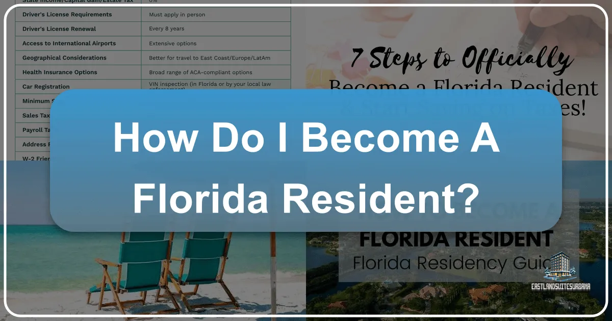 How Do I Become A Florida Resident?