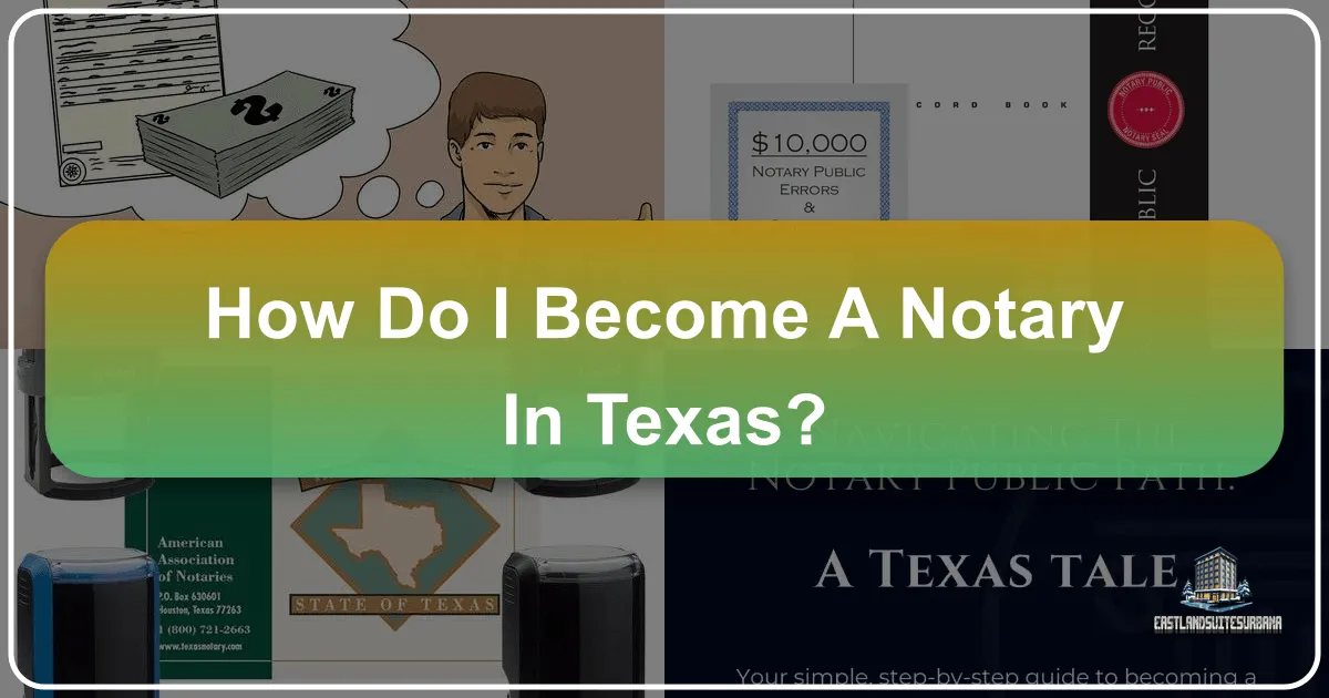 How Do I Become a Notary in Texas?