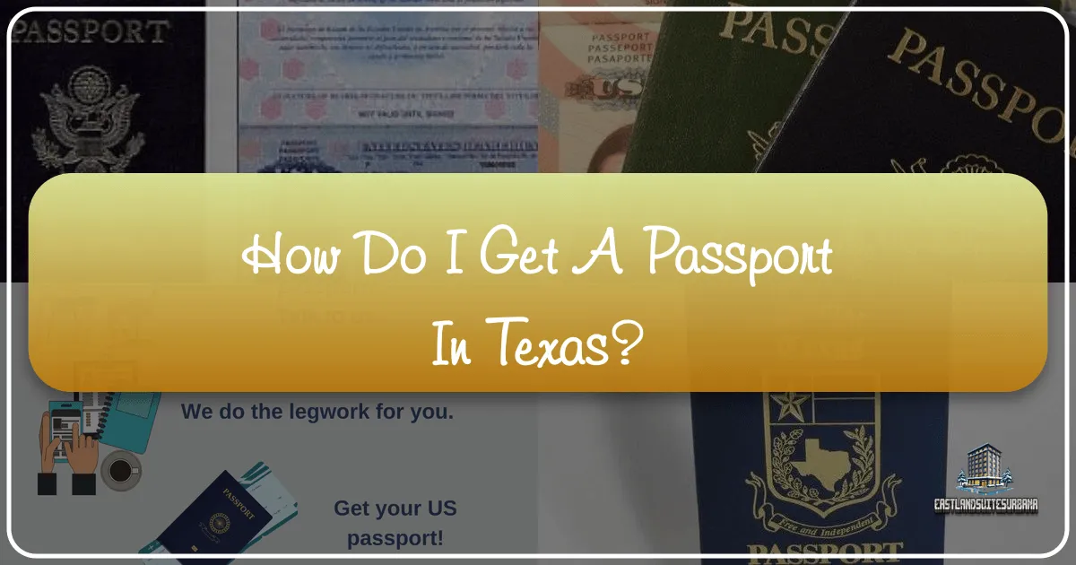 how do i get a passport in texas