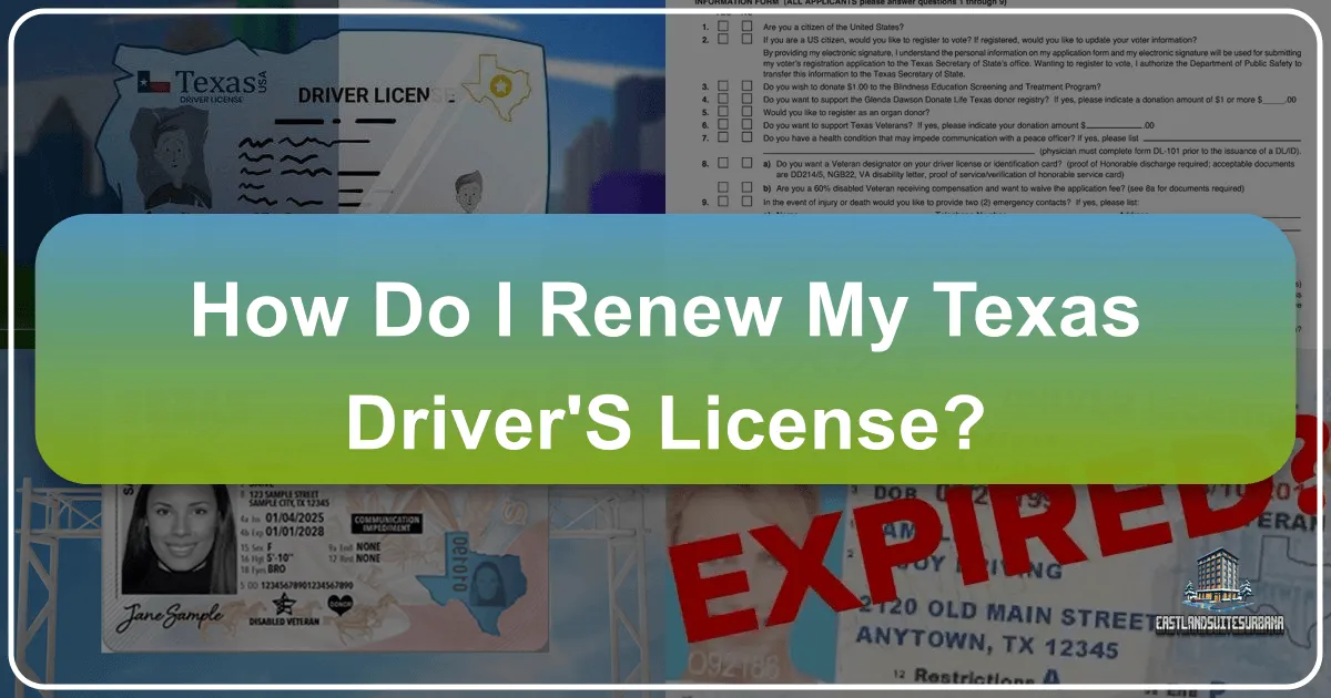 how do i renew my texas drivers license