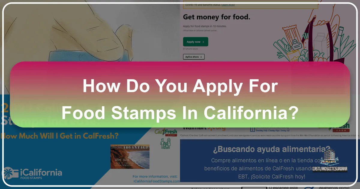 How Do You Apply For Food Stamps In California?