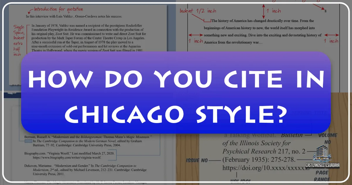 How Do You Cite In Chicago Style? A Guide for Documenting Your Travel Narratives and Research