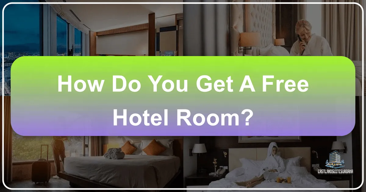 How Do You Get A Free Hotel Room?