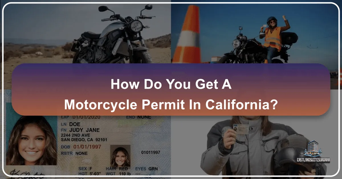 How Do You Get A Motorcycle Permit In California?