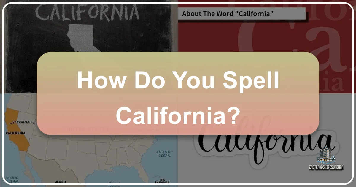 How Do You Spell California? A Gateway to Unforgettable Journeys