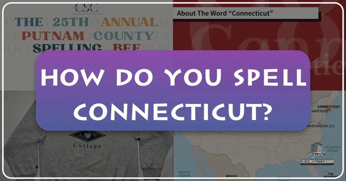 How Do You Spell Connecticut?