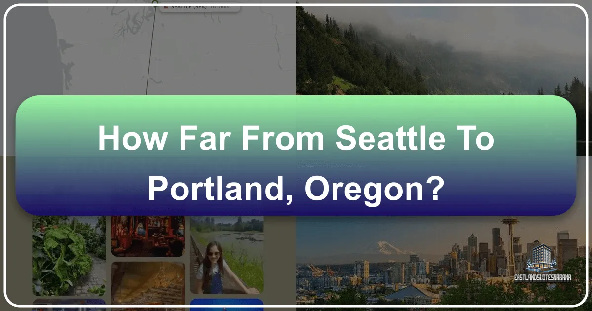 How Far From Seattle To Portland, Oregon?