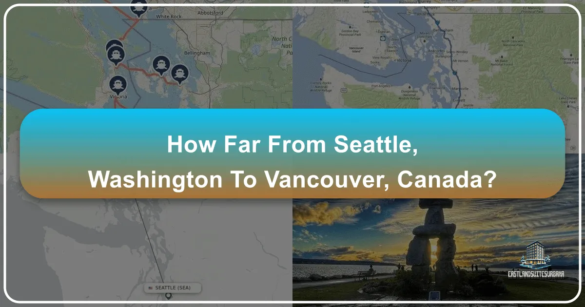How Far From Seattle, Washington To Vancouver, Canada?