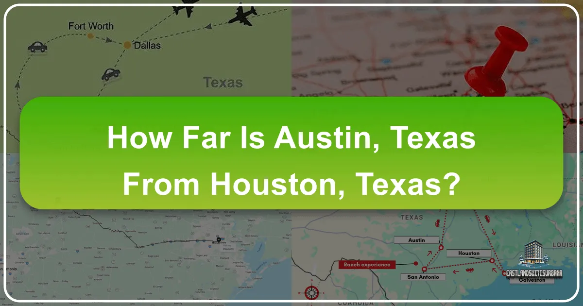 How Far is Austin, Texas from Houston, Texas?