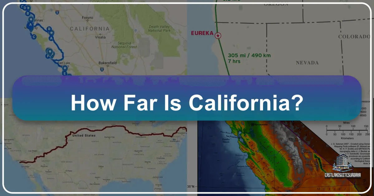 How Far Is California?