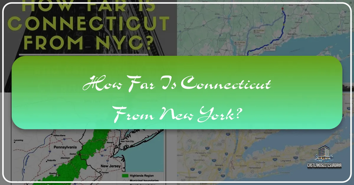how far is connecticut from new york