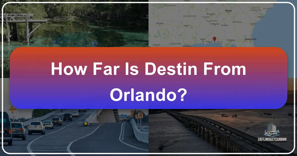 How Far Is Destin From Orlando?