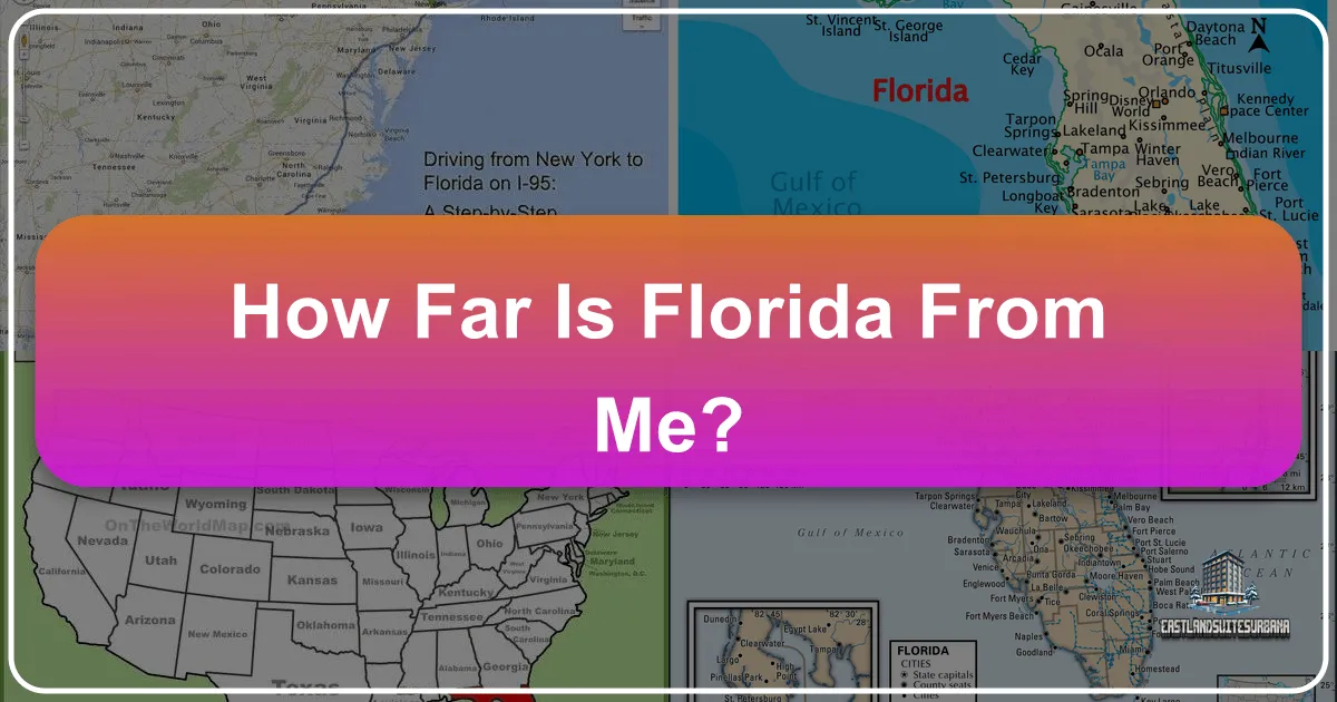 How Far Is Florida From Me?
