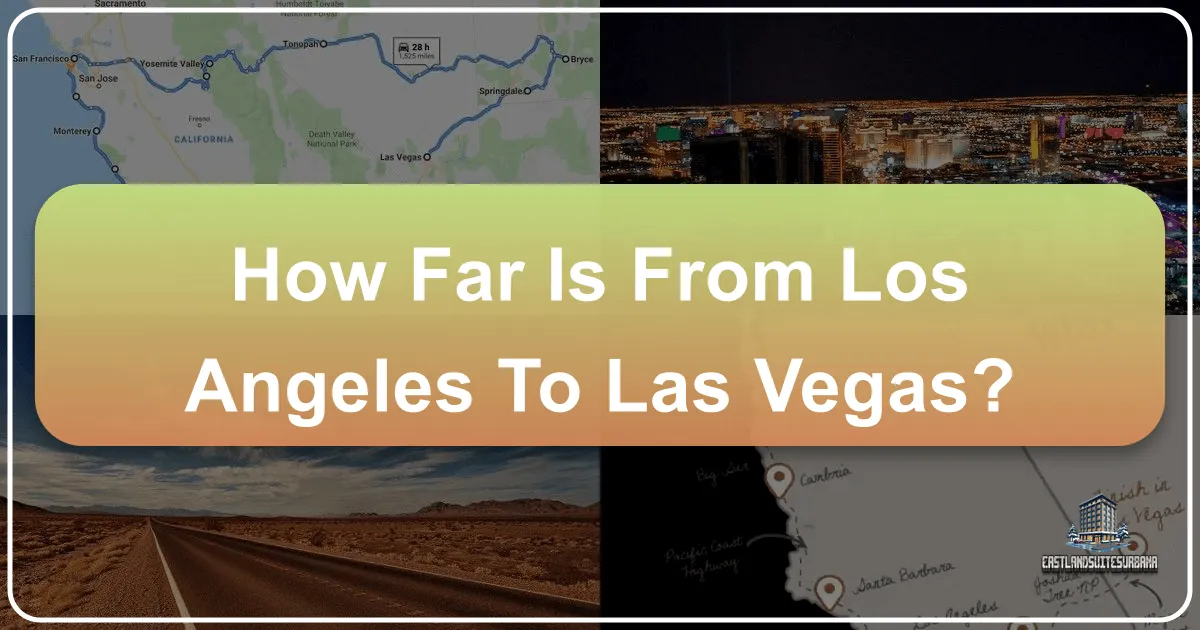 How Far is From Los Angeles to Las Vegas?