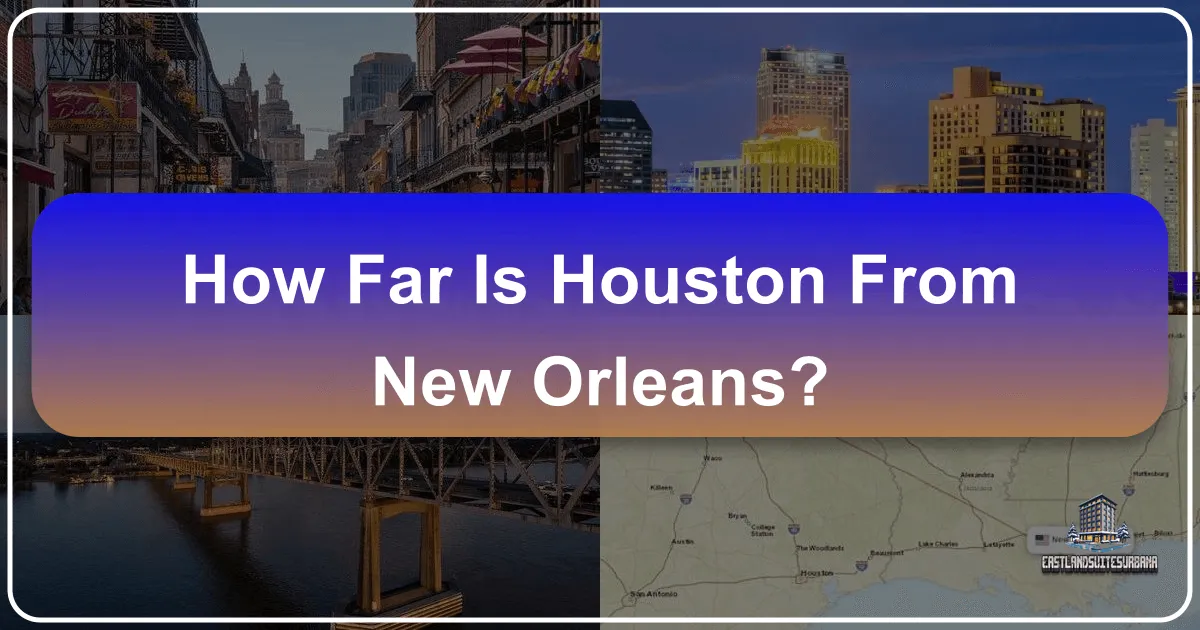How Far Is Houston From New Orleans?