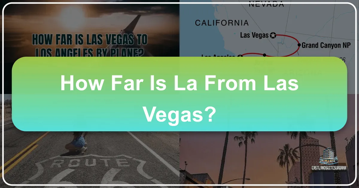 how far is la from las vegas