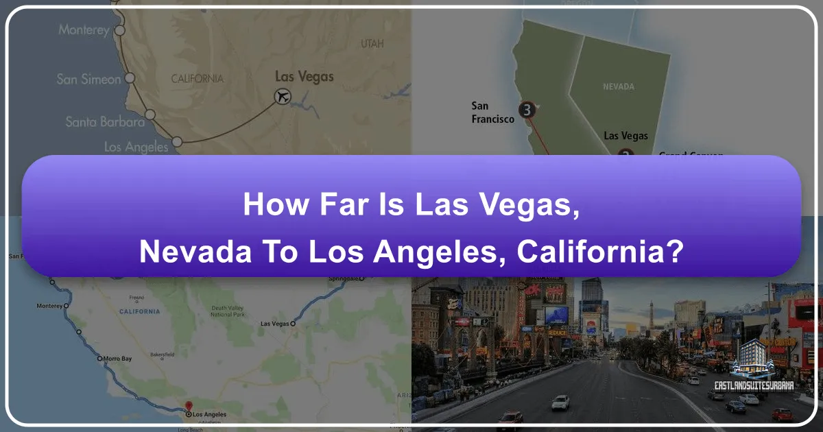 How Far Is Las Vegas, Nevada To Los Angeles, California?