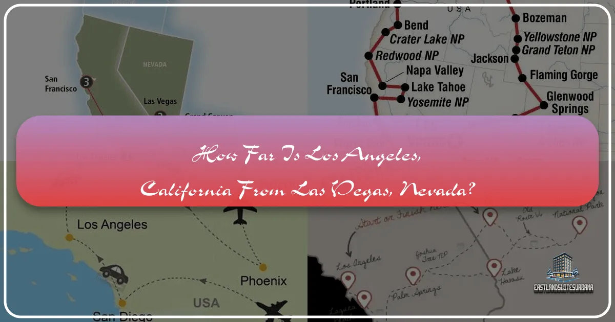 How Far is Los Angeles, California from Las Vegas, Nevada?