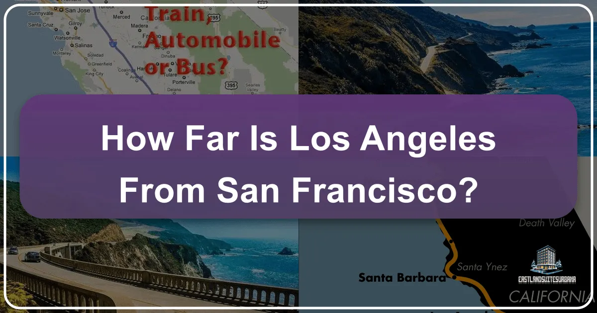How Far Is Los Angeles From San Francisco?