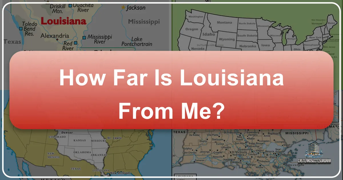 How Far is Louisiana From Me