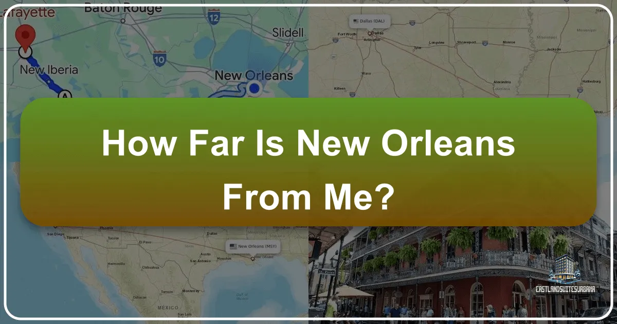 How Far Is New Orleans From Me?