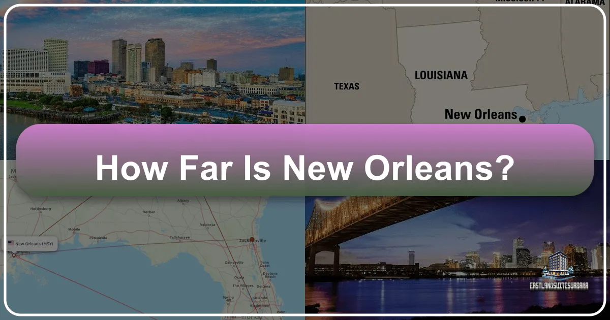 How Far Is New Orleans?