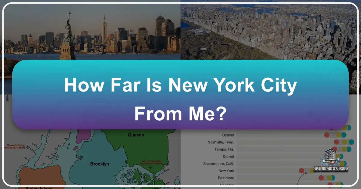 How Far Is New York City From Me?