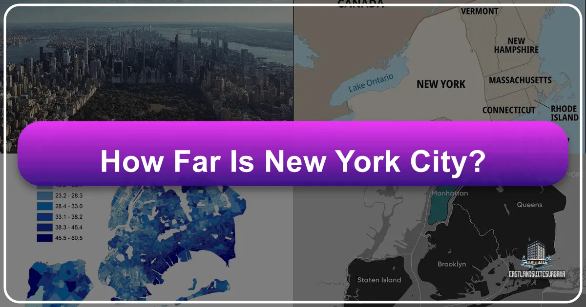 how far is new york city