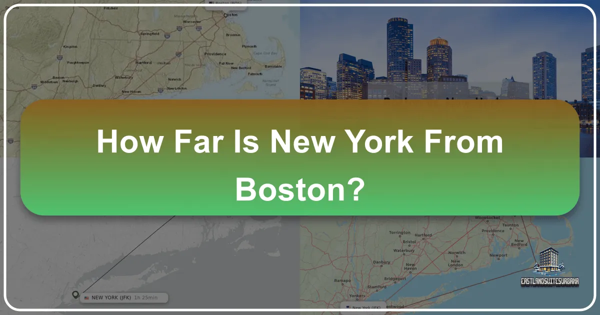 How Far New York From Boston: A Comprehensive Guide to Bridging Two Iconic Cities
