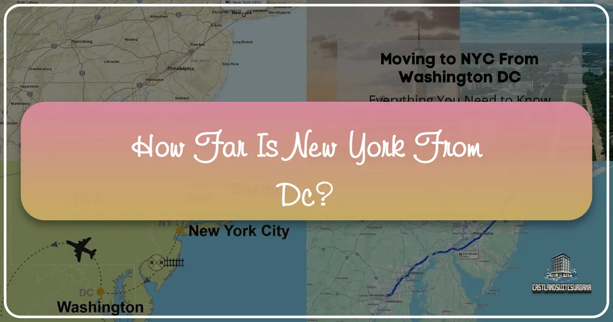 How Far Is New York From Dc?