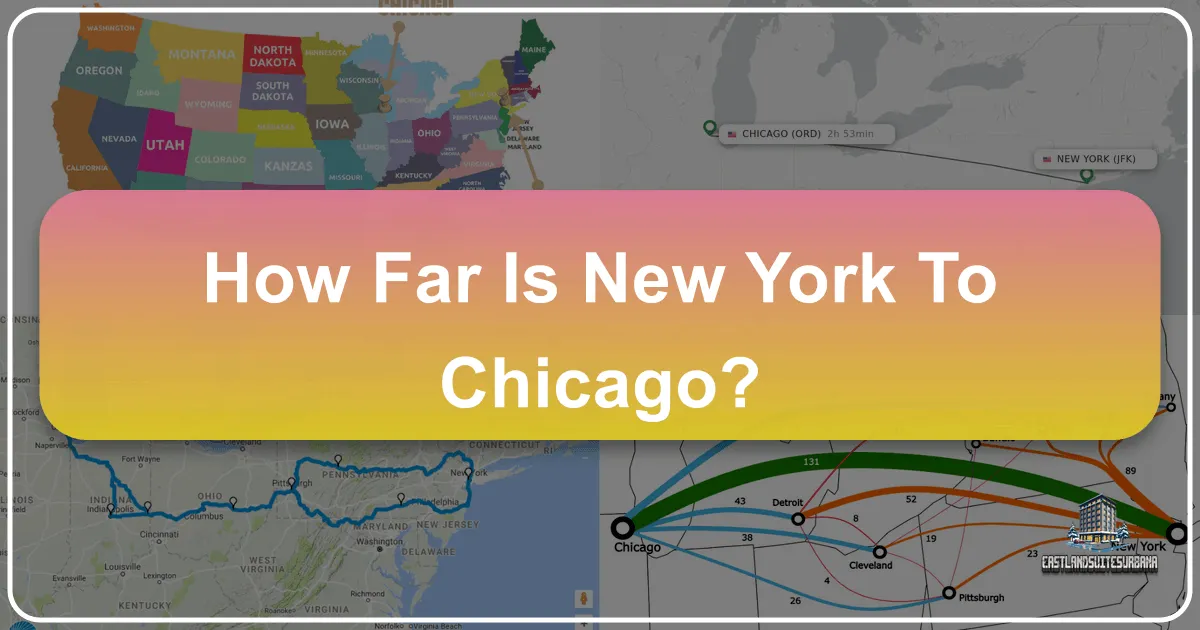 How Far Is New York To Chicago?