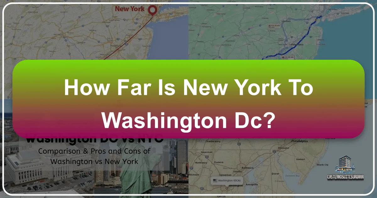 How Far New York to DC: Your Ultimate Travel Guide