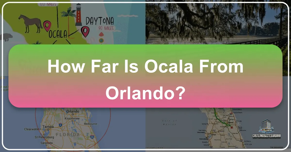 how far is ocala from orlando