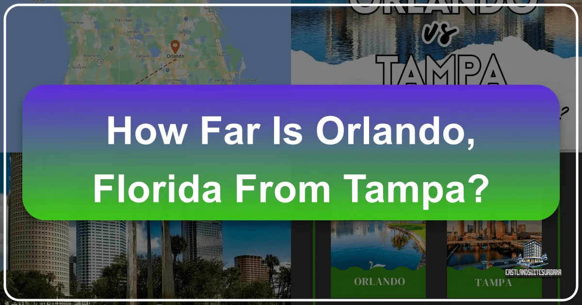 How Far Is Orlando, Florida From Tampa?
