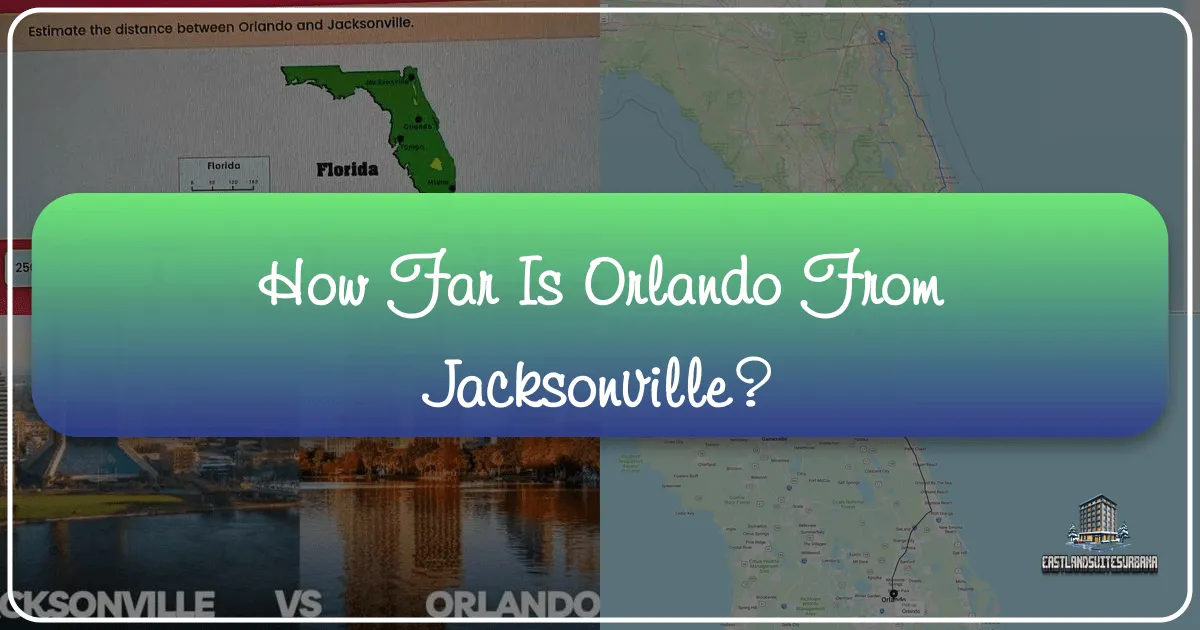 How Far Is Orlando From Jacksonville?