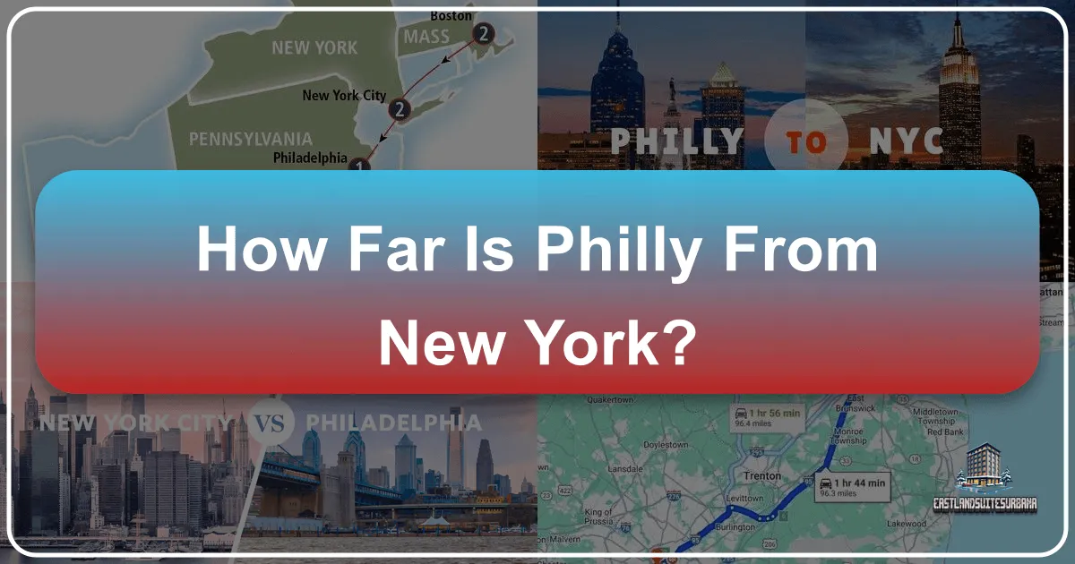 How Far is Philly From New York? Your Ultimate Travel Guide