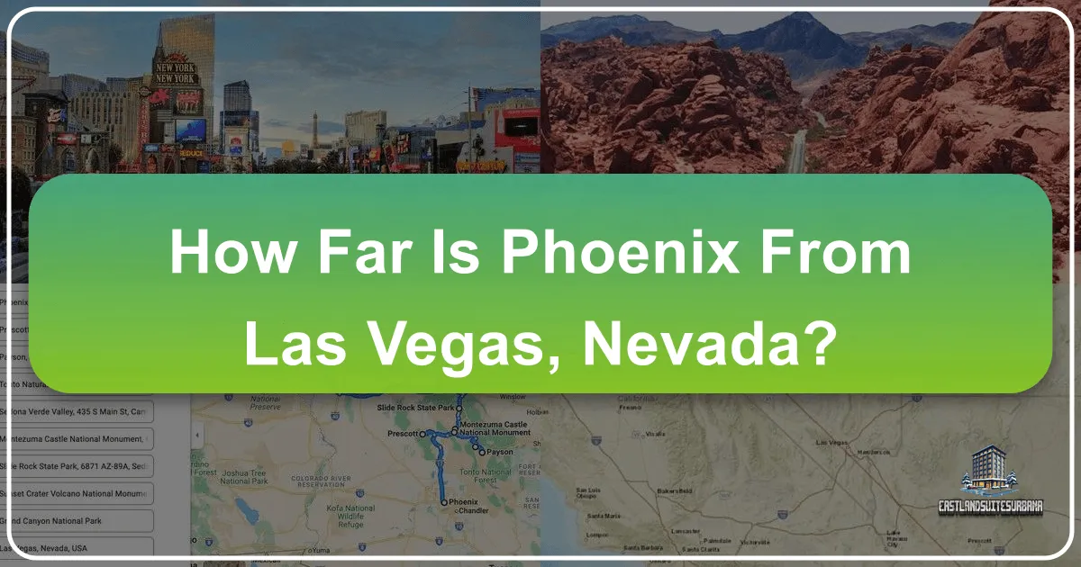How Far Is Phoenix From Las Vegas, Nevada?