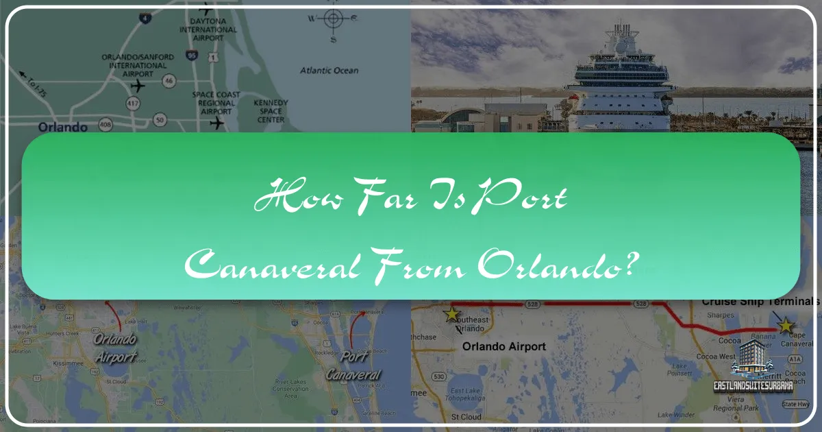 How Far is Port Canaveral from Orlando?