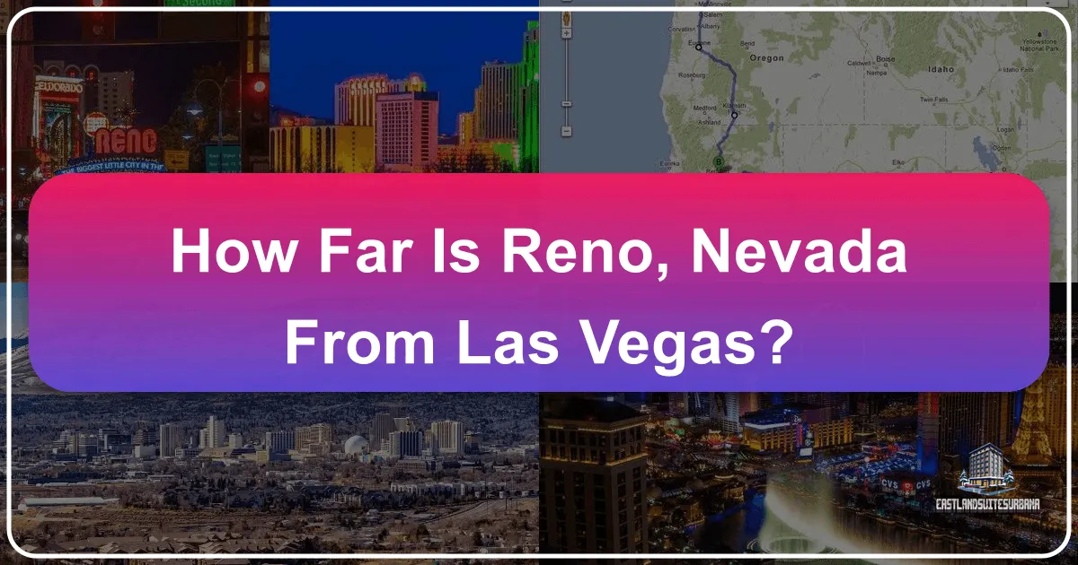 How Far Is Reno, Nevada From Las Vegas?