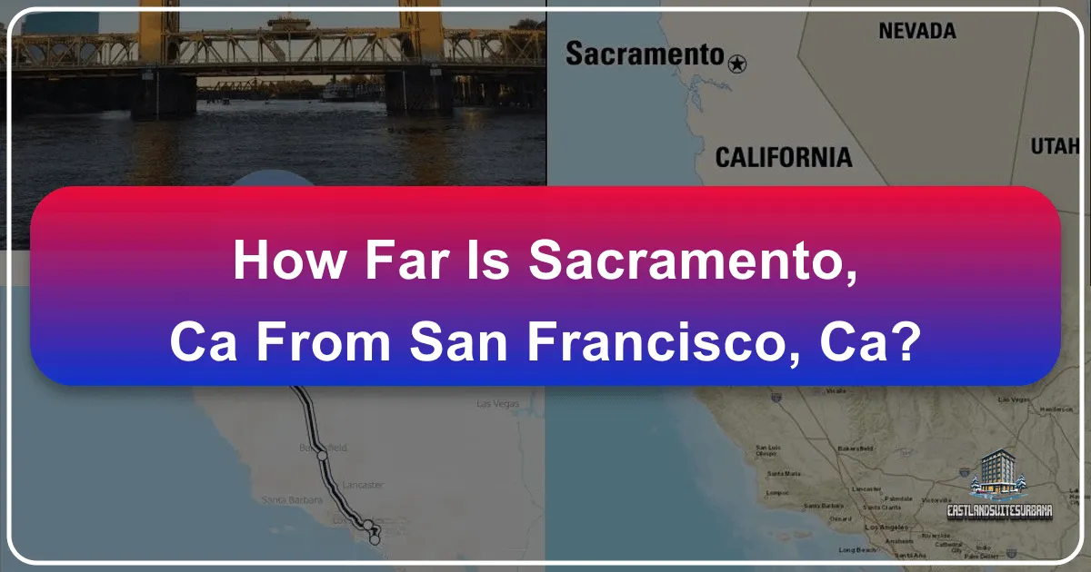 How Far Is Sacramento, Ca From San Francisco, Ca?