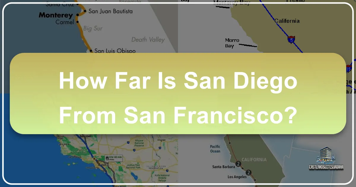 How Far Is San Diego From San Francisco?