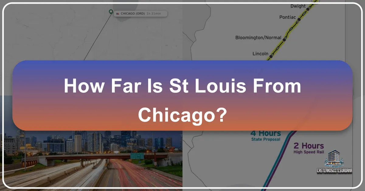 How Far Is St Louis From Chicago?